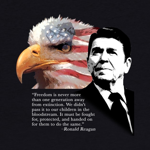 Ronald Reagan Quote 3 by EJTees